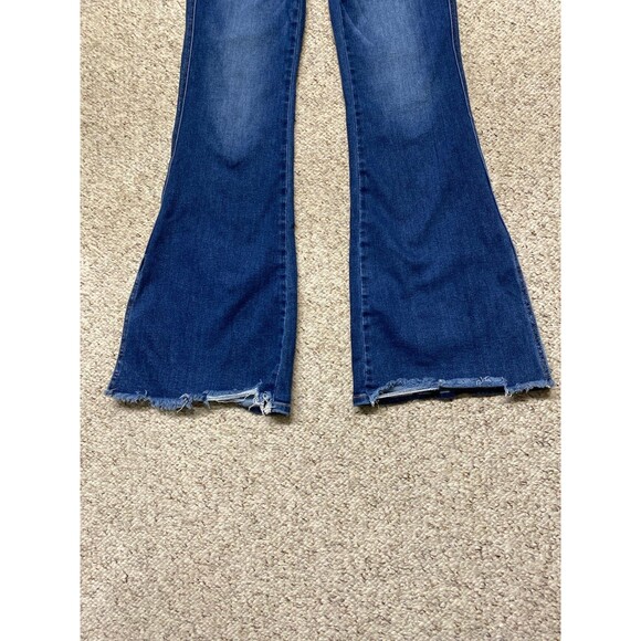 5/27 Buckle Risen 90s High-Rise Flare Distressed Split Hem - Picture 3 of 10